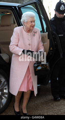 Queen visits Women's Institute Stock Photo