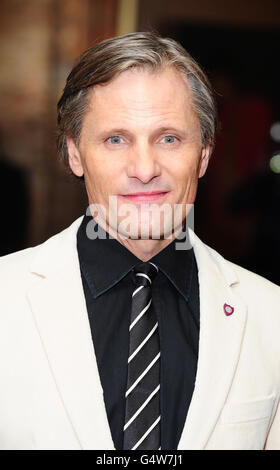 Viggo Mortensen arriving at the gala premiere of A Dangerous Method at The May Fair Hotel, London. Stock Photo