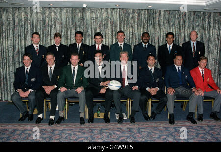 RUGBY/World Cup Captain's 1991 Stock Photo