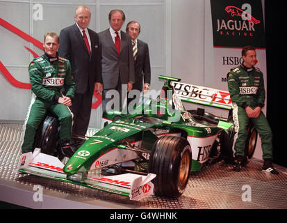 F1 Jaguar car & team Stewart Stock Photo