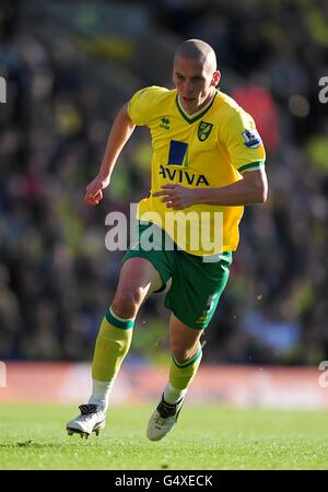 Soccer - Barclays Premier League - Norwich City v Swansea City - Carrow Road. Steve Morison, Norwich City Stock Photo