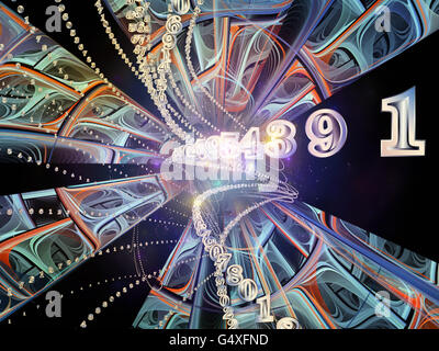 Math Infinity Background abstract background design with math symbols and numbers theme Stock ...