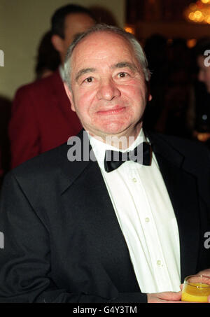 Author Colin Dexter at the 11th annual British Book Awards 1999, at the Hilton Hotel in London's Park Lane. Stock Photo