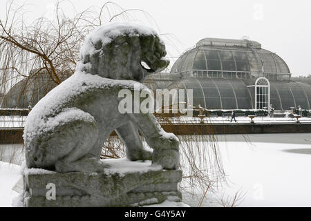 Winter weather Feb 5 Stock Photo