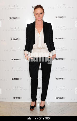 Stella McCartney perfume launch - London. Stella McCartney launches her new perfume L.I.L.Y at Selfridges in London. Stock Photo