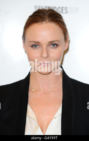 Stella McCartney launches her new perfume L.I.L.Y at Selfridges in London. Stock Photo