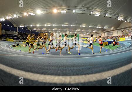 Athletics - Aviva Indoor UK Trials and Championships - Day One - English Institute of Sport Stock Photo