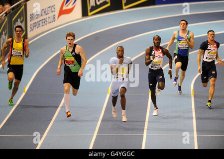 Athletics - AVIVA Indoor UK Trials and Championships 2012 - Day Two - National Institute of Sport Stock Photo