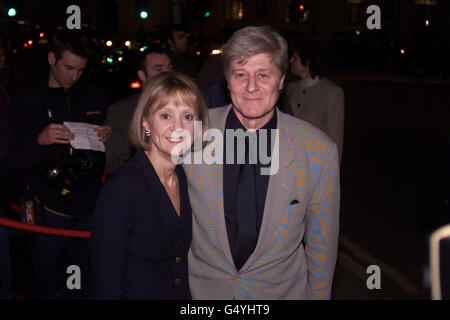 Martin Jarvis arriving at BBC Television Centre, Wood Lane, London for the party after the launch of the nationwide search for Britain's top talents. Stock Photo