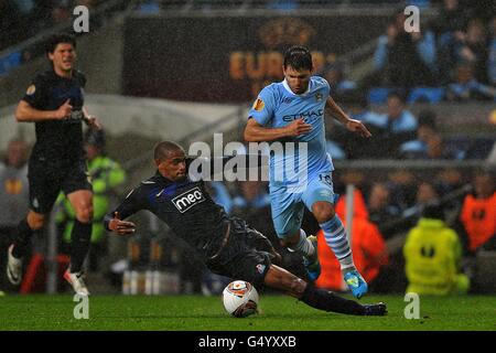 Soccer - UEFA Europa League - Round of 32 - Second Leg - Manchester City v FC Porto - Etihad Stadium Stock Photo