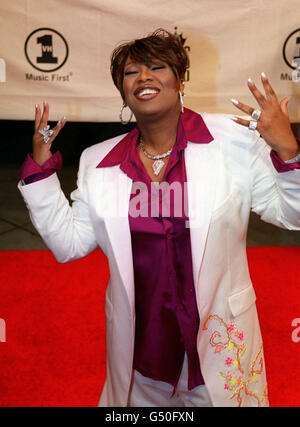 American rapper Missy Elliott at the VH1 Diva's 2000, the 3rd annual VH1 Diva's show which this year was a tribute to Diana Ross, held in Madison Sqaure Gardens in New York. * 31/5/01: Internet users will get the chance to see a British live gig starring hip-hop star Missy Elliott. The American singer has enlisted the services of Internet providers AOL to beam her performance at London's Brixton Academy tonight to fans all over the world. Stock Photo