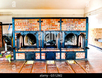 Buchenwald, Concentration Camp near Weimar; Konzentrationslager Buchenwald Stock Photo