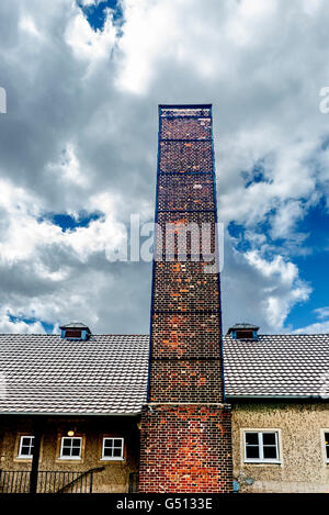 Buchenwald, Concentration Camp near Weimar; Konzentrationslager Buchenwald Stock Photo