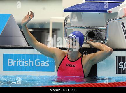 Swimming - British Gas Swimming Championships 2012 - Day Six - Aquatics Centre Stock Photo