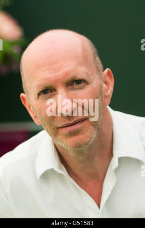 Simon Sebag Montefiore,  British historian, television presenter and award-winning author of popular history books and novels., at The Hay Festival of Literature and the Arts, May-June 2016 Stock Photo