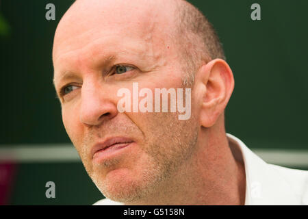 Simon Sebag Montefiore,  British historian, television presenter and award-winning author of popular history books and novels., at The Hay Festival of Literature and the Arts, May-June 2016 Stock Photo