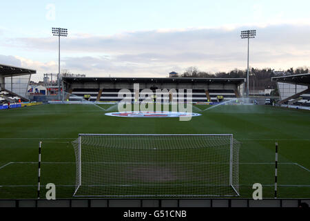 Soccer - UEFA European Under 21 Championship 2013 - Group Ten - Scotland v Netherlands - St Mirren Park. St Mirren Park, home of St Mirren Stock Photo