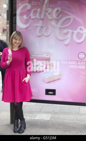 Kipling Cake-To-Go dispensers Stock Photo