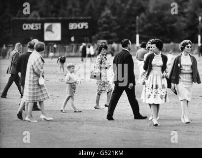Polo - Prince Andrew - Smith's Lawn, Windsor Great Park Stock Photo