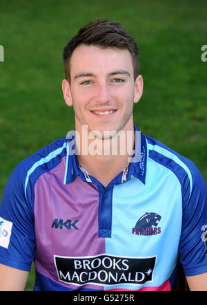 Cricket - 2012 Middlesex Photocall - Lords Cricket Ground. Toby Rowland-Jones from Middlesex Cricket Club poses for media during the press day at Lord's Cricket Ground, London Stock Photo