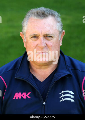 Cricket - 2012 Middlesex Photocall - Lords Cricket Ground. Middlesex Batting Coach Mark O'Neill Stock Photo