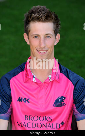 Cricket - 2012 Middlesex Photocall - Lords Cricket Ground. John Simpson from Middlesex Cricket Club poses for media during the press day at Lord's Cricket Ground, London Stock Photo