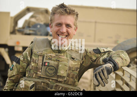 Troops in Afghanistan Stock Photo