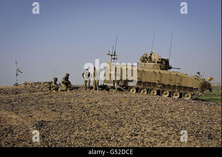 Troops in Afghanistan Stock Photo