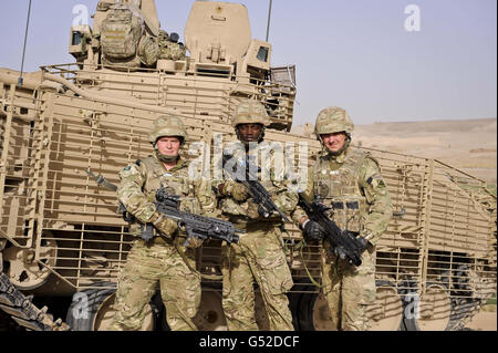 Troops in Afghanistan Stock Photo