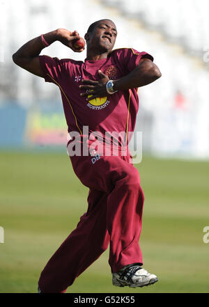 Cricket - 2012 Northamptonshire Photocall - County Ground. Northamptonshire's David Burton Stock Photo