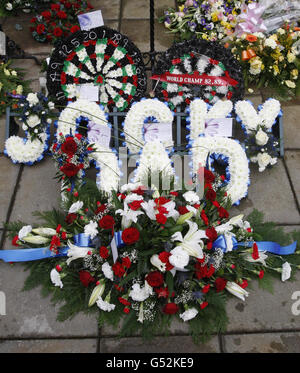 Jocky Wilson funeral Stock Photo