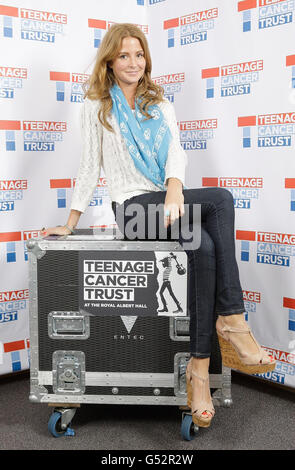 Teenage Cancer Trust Gigs - Professor Green - London. Millie Mackintosh from Made in Chelsea backstage at Teenage Cancer Trust at the Royal Albert Hall, London. Stock Photo