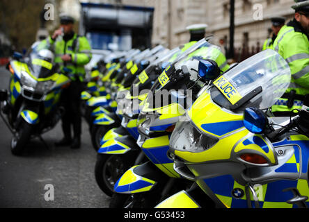 Police Motorcycles Stock Photo Alamy