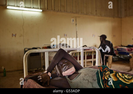 South Sudan crisis Stock Photo