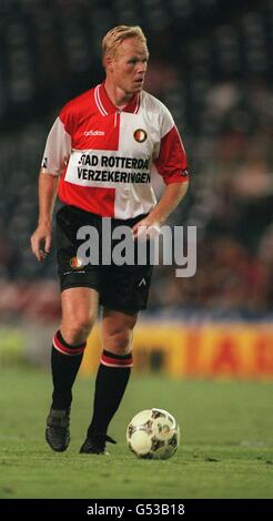 DUTCH SOCCER. RONALD KOEMAN, FEYENOORD Stock Photo