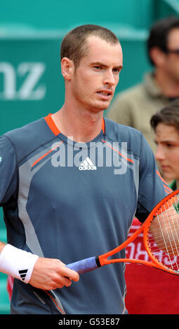 Tennis - Monte-Carlo Rolex Masters 2012 - Day Three - Monte-Carlo Country Club. Andy Murray in Monaco Stock Photo