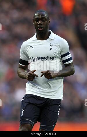 Soccer - FA Cup - Semi Final - Tottenham Hotspur v Chelsea - Wembley Stadium. Ledley King, Tottenham Hotspur Stock Photo