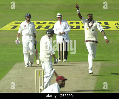 West Indies Ambrose 400th Stock Photo