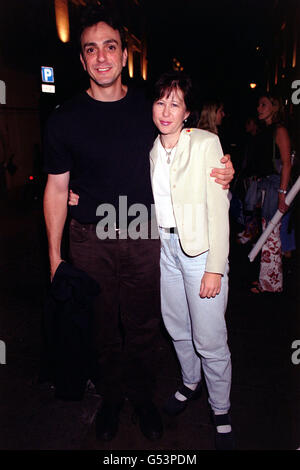 Hank Azaria and Yeardley Smith Stock Photo