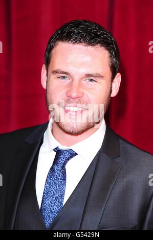 Danny Miller arriving for the 2012 British Soap Awards at ITV London Studios, South Bank, London. Stock Photo