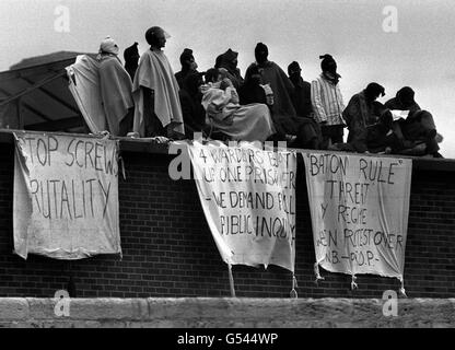 HULL PRISON RIOT : 1976 Stock Photo - Alamy