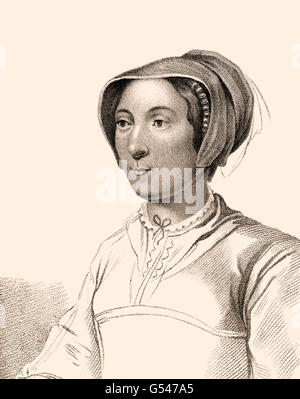 Elizabeth Russell, Lady Russell, née Elizabeth Cooke, 1528-1609, an English noblewoman Stock Photo