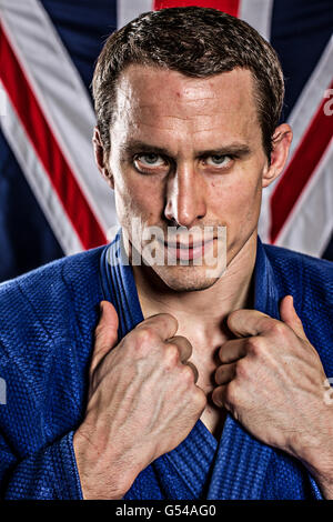 Judo - Team GB Media Day - Dartford Elite Performance Centre. Great Britain's Euan Burton during a media day at Dartford Elite Performance Centre, Dartford. Stock Photo