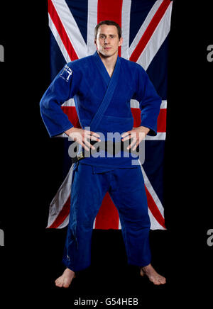 Judo - Team GB Media Day - Dartford Elite Performance Centre. Great Britain's Euan Burton during a media day at Dartford Elite Performance Centre, Dartford. Stock Photo