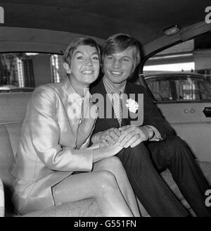 Michael York Marriage Stock Photo