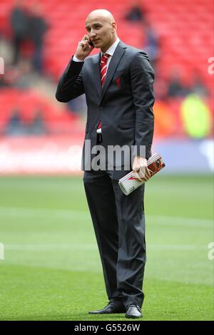 Soccer - FA Cup - Final - Liverpool v Chelsea - Wembley Stadium. Jonjo Shelvey, Liverpool Stock Photo