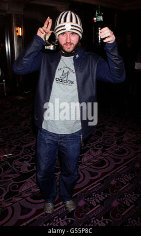 Damon Gough aka Badly Drawn Boy at the Park Lane Hotel, cental London, for the Q Awards. The event, sponsored by music magazine Q, is one of the highlights of the music industry's year. Stock Photo