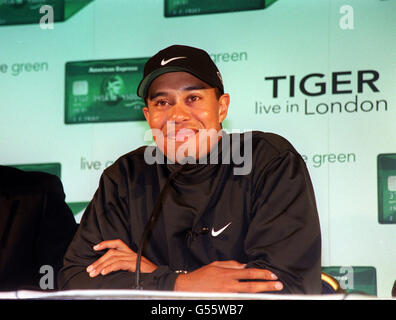 Tiger Woods Dorchester Hotel Stock Photo