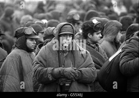 THE FALKLANDS WAR / 1982 Stock Photo