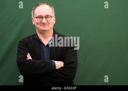 Professor Gordon McMullan from the Department of English at King's College London. The Hay Festival of Literature and the Arts, Hay on Wye, Powys, Wales UK, June 01 2016 Stock Photo